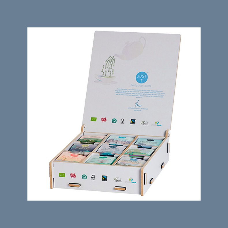 JUST T DISPLAY BOX 9 DC