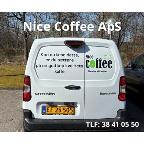 Service af kaffemaskine/automat