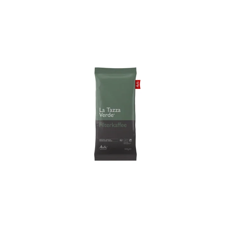 1 Kasse Melitta La Tazza Verde formalet kaffe 12 X 500 g. 