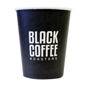 Black Coffee Roasters kop 1000 stk. 24 cl.