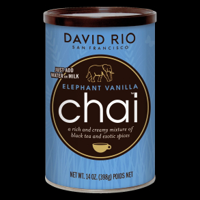 6 d�ser � 398 g Chai Elephant Vanilla