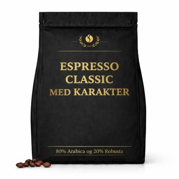 Espresso Classic med Karakter