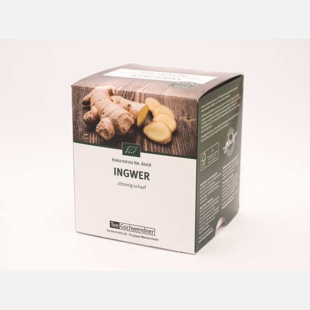 Ingef�r �kologisk pyramideposer 15 stk. x 2gr 