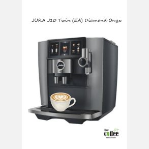 Jura J10 Twin (EA) Diamond Onyx: Den Ultimative Kaffeoplevelse