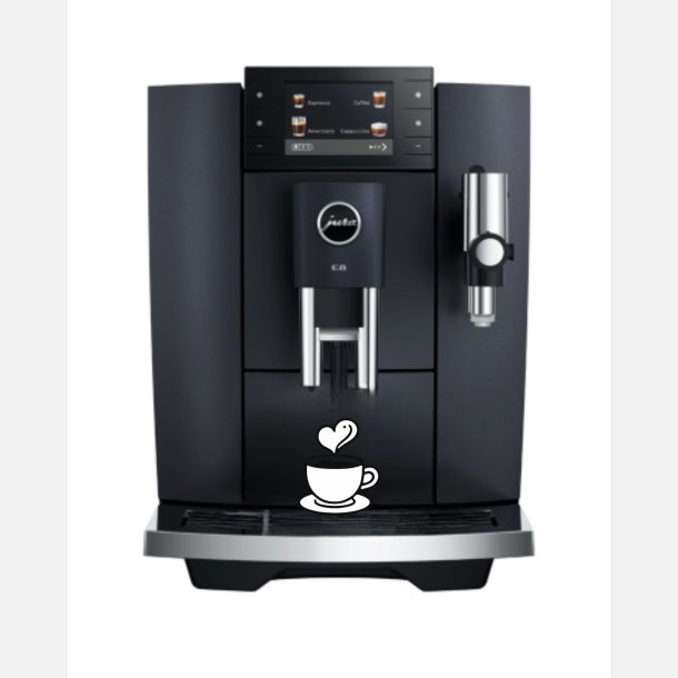 Jura E8 cosmic black Kaffemaskine