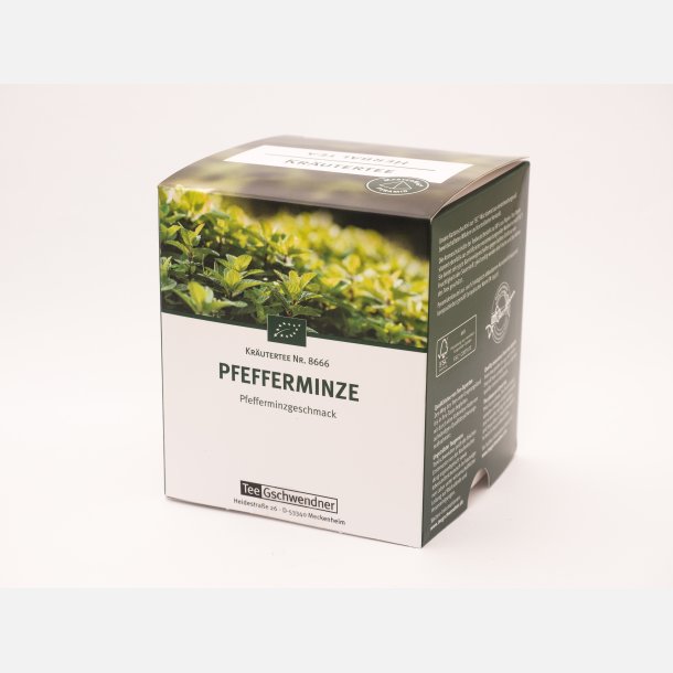 Peppermint te �kologisk pyramideposer 15 stk. x 1,4 gr 