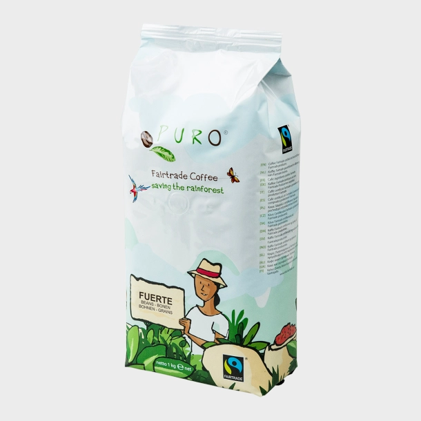 1 kasse PURO FUERTE 1 x 9 kg. Helbnne