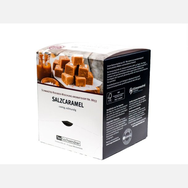 Saltkaramel te pyramideposer 15 x 2 gr. 