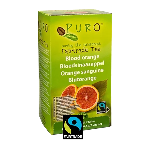 PURO BLODAPPELSIN 6 x 25 breve Puro Te Nice coffee Aps