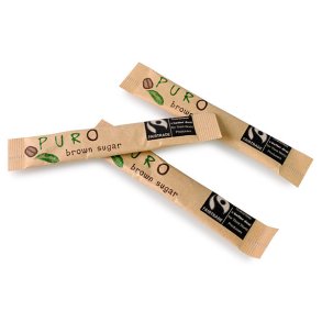 PURO SUKKERSTICKS BRUN F/T 1000 X 3g