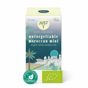 THE UNFORGETTABLE MOROCCAN MINT 6 �sker x 20 breve - Gr�n Te 