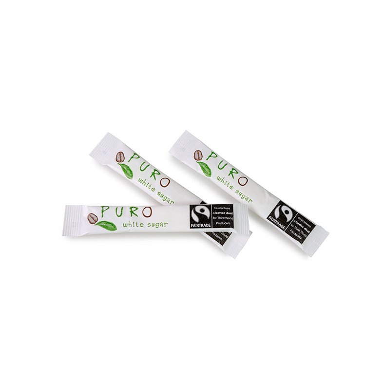 PURO SUKKERSTICKS HVID F/T 500 X 5g