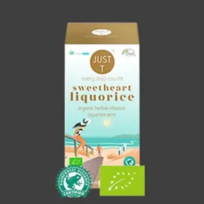 SWEETHEART LIQUORICE 6 sker x 20 breve ( Urte Te )