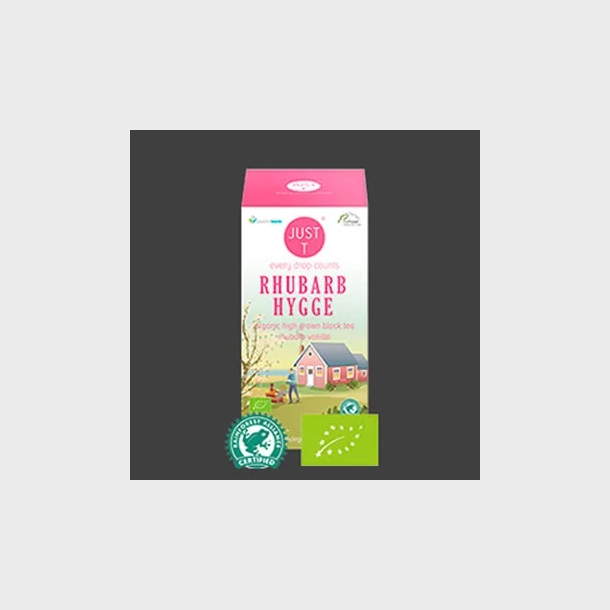 RHUBARB HYGGE 6 sker x 20 breve ( Sort Te )