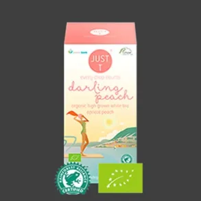 DARLING PEACH 6 sker x 20 breve ( Hvid Te )