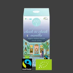 CHEEK TO CHEEK VANILLA 6 sker x 20 breve ( Frugt Te )