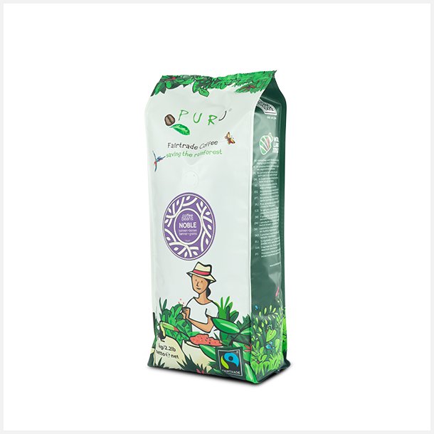 Puro Noble espresso mellemristet Kaffeb�nner 1 kg