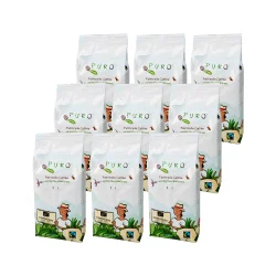 1 kasse PURO COMPAERO ESPRESSO BLEND 1 x 9 kg. Helbnne