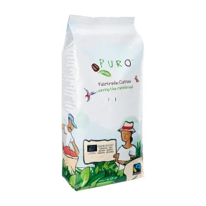 1 kasse Puro Dark Roast KO Helbnne