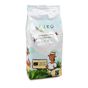 Puro Dark Roast, formalet. �ko Fairtrade 9ps x 1000g