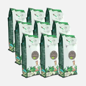 Puro Organic Dark Roast Filterkaffe b�nneudforskningskasse 9 kg.