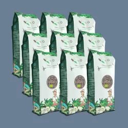 1 kasse Puro Dark Roast �KO Helb�nne
