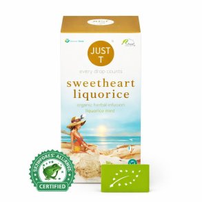 SWEETHEART LIQUORICE 6 �sker x 20 breve- Urte Te 